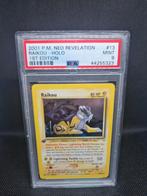 Raikou Holo 1st Edition Neo Revelation PSA 9, Ophalen of Verzenden, Zo goed als nieuw, Losse kaart