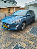 Ford Focus 1.0 TITANIUM Ecoboost 125pk 2019 Blauw, Auto's, Ford, 65 €/maand, Zwart, USB, Origineel Nederlands