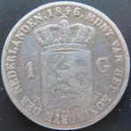 Gulden 1846, Postzegels en Munten, Munten | Nederland, 1 gulden, Verzenden, Zilver, Losse munt