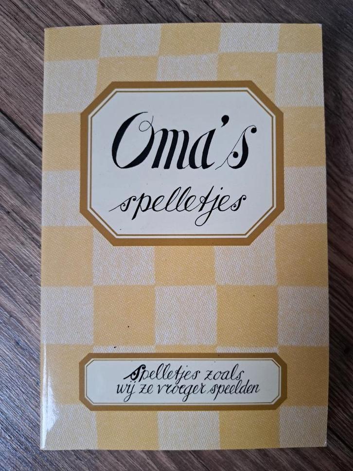 Oma's spelletjes, Hobby en Vrije tijd, Kaarten | Zelfgemaakt, Zo goed als nieuw, Overige thema's, Ophalen of Verzenden
