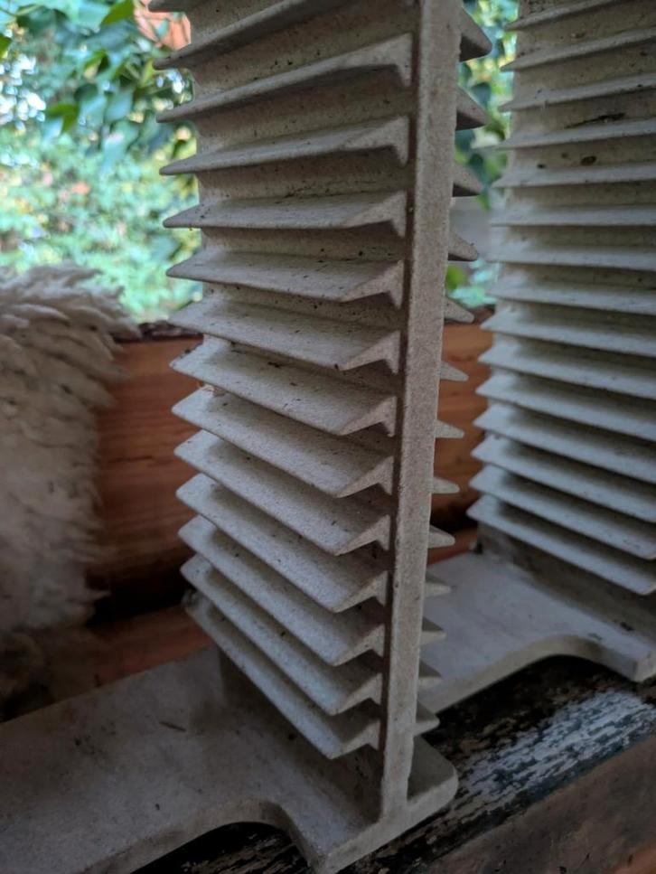 Tegelcassette dubbel voor tegels van 15/15 cm, Hobby en Vrije tijd, Pottenbakken, Ophalen of Verzenden