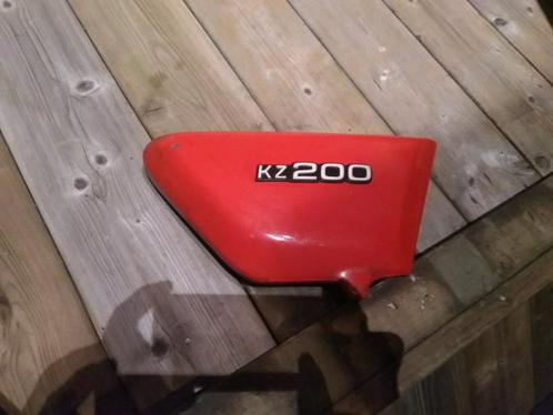 zijkap rechts kawasaki kz 200, Motoren, Onderdelen | Kawasaki, Gebruikt, Ophalen of Verzenden