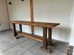 Hardhouten sidetable geïmporteerd uit Bali Indonesië, 150 tot 200 cm, Rechthoekig, Ophalen of Verzenden, Zo goed als nieuw