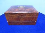 Noten schrijfkist, schrijfhelling 19e eeuw., Antiek en Kunst, Ophalen of Verzenden