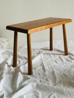 Brutalist bijzettafel eikenhout Meubelfabriek Oisterwijk, Ophalen of Verzenden, Zo goed als nieuw, Hout