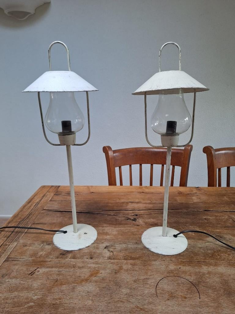 Tafellampen, Ophalen, Gebruikt, Metaal, 50 tot 75 cm