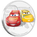 Disney pixar Cars mcqueen 1 oz zilveren munt 2021 Niue 2$, Postzegels en Munten, Munten | Oceanië, Ophalen of Verzenden, Setje
