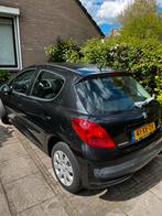 Peugeot 207 1.4 VTI 16V 5DRS 2007 Zwart, 47 €/maand, Origineel Nederlands, Te koop, 5 stoelen