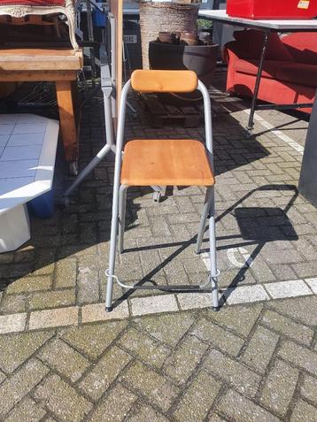 VINTAGE IKEA FRANKLIN HOGE HOUTEN BARKRUK – BEUKEN  beschikbaar voor biedingen