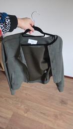 Zgan costes groen suède achtig jasje blazer, maat xxl, Kleding | Dames, Jasjes, Kostuums en Pakken, Maat 46/48 (XL) of groter