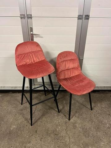 43 stuks Luxe Velvet Roze horeca restaurant stoelen Nieuw beschikbaar voor biedingen