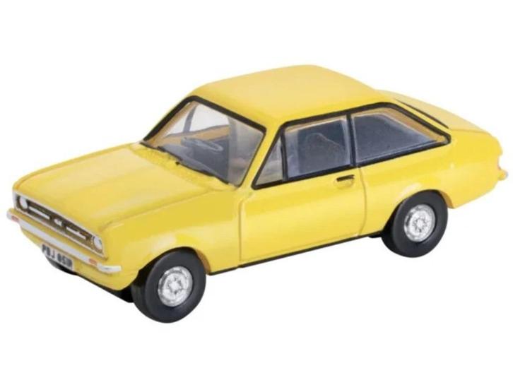 Ford ESCORT MK2 Geel, Hobby en Vrije tijd, Modelauto's | Overige schalen, Nieuw, Auto, Ophalen of Verzenden