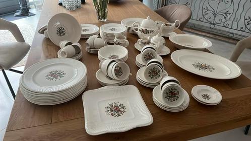 Conway servies, room met bloemetjes, wedgwood, Antiek en Kunst, Antiek | Servies compleet, Ophalen