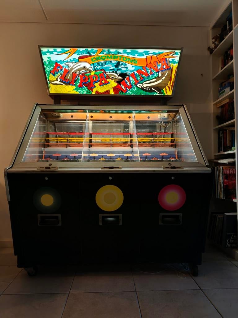 Cromptons: Flippa Winna coin pusher, Verzamelen, Automaten | Jukeboxen, Overige merken, 1970 tot heden, Ophalen