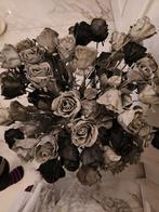 Vaas met bloemen, Ophalen of Verzenden, Zo goed als nieuw