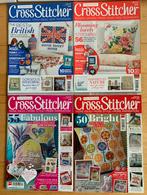 4x CrossStitcher Cross Stitcher Kruissteek met patronen, Ophalen of Verzenden, Gelezen, Overige typen