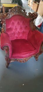Barok stoel. Barok fauteuil. Antiek., Ophalen of Verzenden