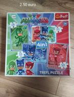 Pjmask puzzels 3+ compleet, Ophalen, Meer dan 50 stukjes, Zo goed als nieuw, 2 tot 4 jaar