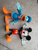 Donald duck en mickey mouse Ah figuren, Verzamelen, Ophalen of Verzenden, Mickey Mouse, Zo goed als nieuw, Beeldje of Figuurtje