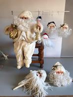 Vintage kerstman 🧑🏻‍🎄 pop en kerstman hoofdjes🧑🏻‍🎄, Diversen, Ophalen of Verzenden