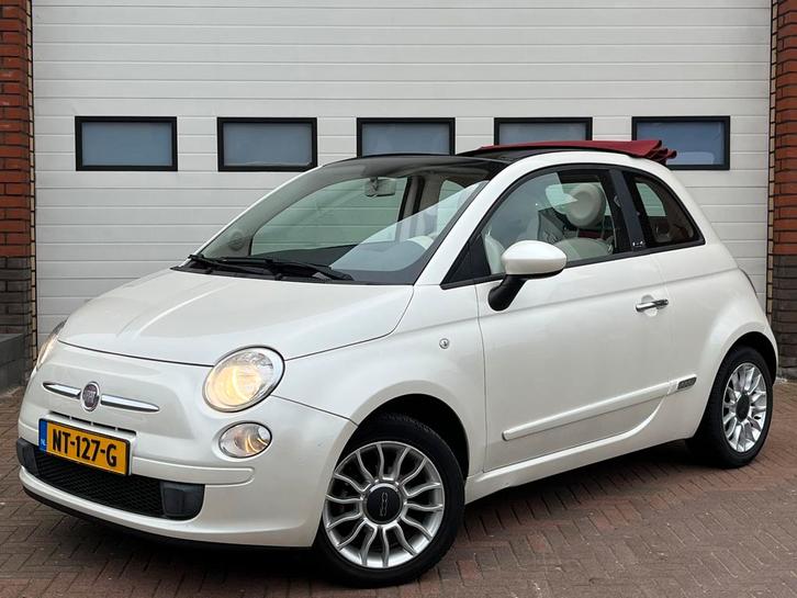 Fiat 500 1.2 C | All Season banden | Nieuwe APK | Airco, Auto's, Fiat, Bedrijf, ABS, Airconditioning, Boordcomputer, Metallic lak