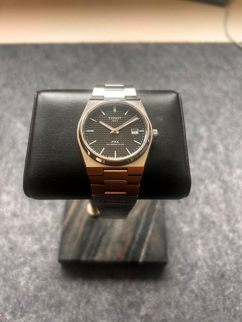 TISSOT PRX - POWERMATIC 80 - SWISS MADE, Sieraden, Tassen en Uiterlijk, Horloges | Antiek, Tissot, Staal, Ophalen of Verzenden