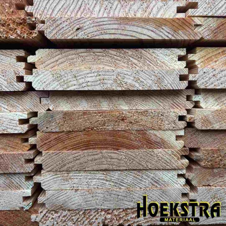 Douglas Dakbeschot 18mm | €17,50 per m2 | ACTIE | €€€€, Doe-het-zelf en Verbouw, Hout en Planken, Nieuw, Ophalen