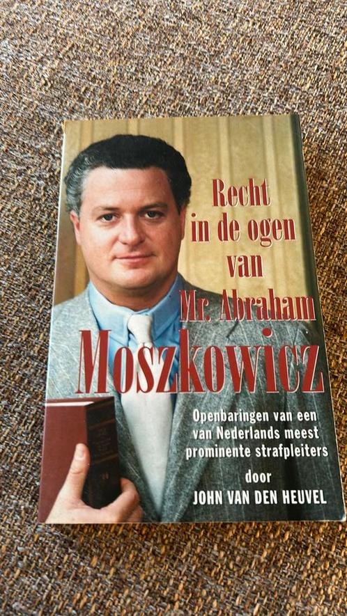 Recht in de ogen van mr. Abraham Moszkowicz, Boeken, Wetenschap, Zo goed als nieuw, Ophalen of Verzenden