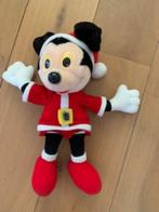 Mickey Mouse Kerst ZGAN, Verzamelen, Disney, Mickey Mouse, Ophalen of Verzenden, Knuffel, Zo goed als nieuw