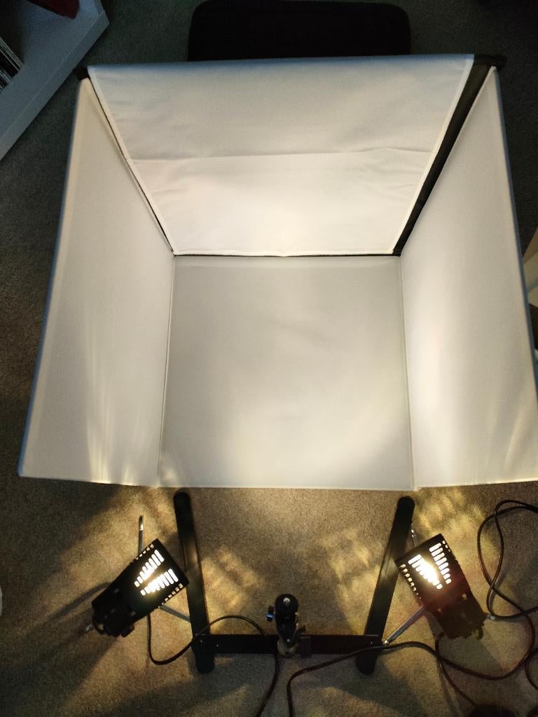Rittz fotostudio, Ophalen, Zo goed als nieuw, Complete fotostudio