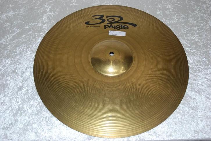 Paiste 302 crash ride bekken 18 inch  <25252058>, Muziek en Instrumenten, Instrumenten | Onderdelen, Gebruikt, Drums of Percussie