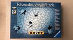 Ravensburger krypt puzzel 654 stukjes, Ophalen of Verzenden, 500 t/m 1500 stukjes, Legpuzzel, Zo goed als nieuw