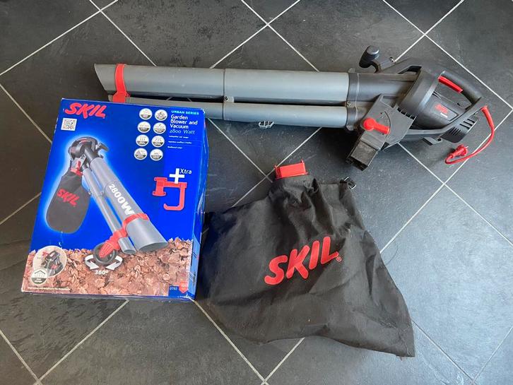Goedwerkende Bladblazer / bladzuiger merk Skills, Tuin en Terras, Bladblazers, Zo goed als nieuw, Elektrisch, Ophalen of Verzenden