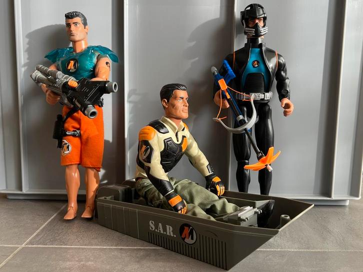 Action Man Figuren Set, Kinderen en Baby's, Speelgoed | Actiefiguren, Gebruikt, Ophalen of Verzenden