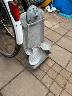 Grijs gewolkt lepelrek, Antiek en Kunst, Antiek | Emaille, Ophalen of Verzenden