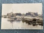 Fotokaart Hardinxveld. Binnenvaartschepen, Verzamelen, Ansichtkaarten | Nederland, Verzenden, 1940 tot 1960, Gelopen, Zuid-Holland