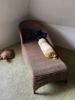 Rotan chaise longue, Ophalen, Gebruikt, Eenpersoons, 150 tot 200 cm