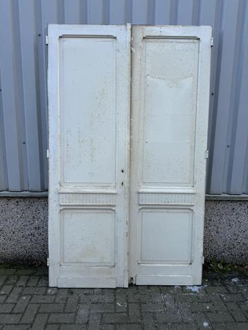 Prachtige set antieke dubbele deuren uit 1900 beschikbaar voor biedingen