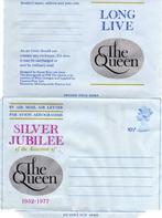 Engeland - Luchtpostbrief Silver Jubilee 1977, Postzegels en Munten, Ophalen of Verzenden, Overige typen
