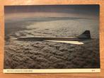 BAC Aerospatiale Concorde G-BOAG Kaart Luchtvaart Vliegtuig, Ophalen of Verzenden, Zo goed als nieuw, Kaart, Foto of Prent