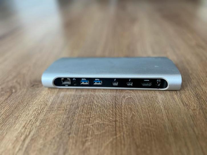 Belkin Thunderbolt 2 Express Dock, Computers en Software, Dockingstations, Gebruikt, Docking station, Laptop, Ophalen of Verzenden