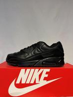 Maat 41 - Nike Air Max 90 Leather Triple Black, Kleding | Heren, Schoenen, Verzenden, Zwart, Nike, Nike