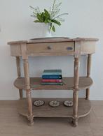 Riverdale Bijzettafel met Lade, Huis en Inrichting, Tafels | Sidetables, Ophalen, Gebruikt, 50 tot 100 cm, Landelijk