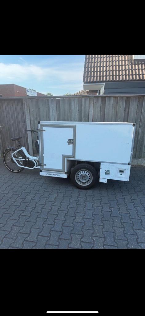 Urban arrow tender cool 1000 koelwagen koeltransport autoluw, Fietsen en Brommers, Fietsen | Bakfietsen, Zo goed als nieuw, Ophalen