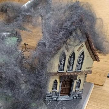 Spinnenweb / Spiderweb Zwart Halloween Wargames beschikbaar voor biedingen