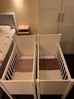 Twee wiegjes met Aerosleep matrassen en beddengoed, Kinderen en Baby's, Babywiegjes en Ledikanten, Ophalen, Zo goed als nieuw