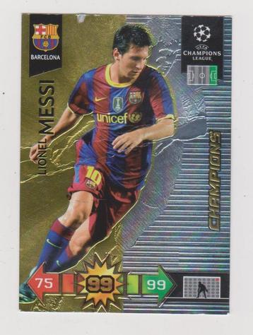 Panini krt CL 2010-2011 CHAMPION Lionel Messi beschikbaar voor biedingen