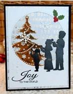 snijmallen Kinderen zingen (kerst) NIEUW, Hobby en Vrije tijd, Kaarten | Zelf maken, Ophalen of Verzenden, Nieuw, Kerst, Pons of Mal