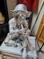Zilveren Beeld Jongen met Fluit, Antiek en Kunst, Ophalen