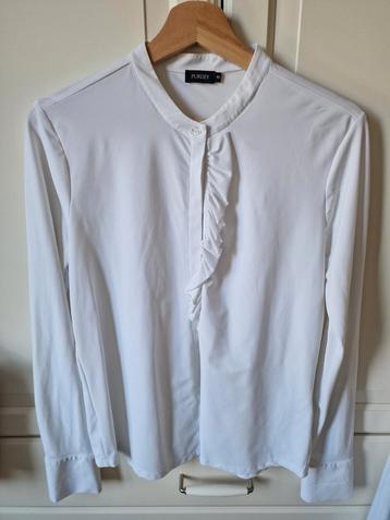 Purdey witte travel blouses 3 stuks Maat 40